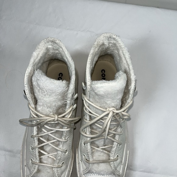 Converse Chuck Taylor All Star Sz 8 Street Warmer Ripple High Top White 562423C - Picture 10 of 16